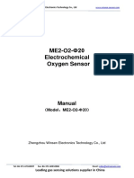 ME2-O2-Ф20 Electrochemical Oxygen Sensor: Manual