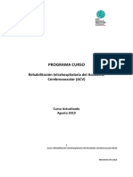 Programa Rehabilitación Intrahospitalaria Del ACV PDF
