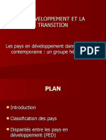 Chapitre 1 Les PED dans l'économie contemporaine