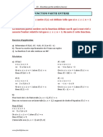 f1 Fonction Partie Entiere Cours