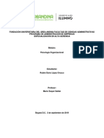 Pensadores de La Administracion en La Psicologia de La Organizacion - Ruben Lopez PDF