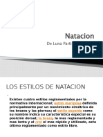 Historia de La Natacion