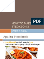 How To Make Tteokbokki (NANDITHA PAKAYA)