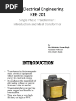 1 Phase Xmer Part 1 Idea Xmer PDF