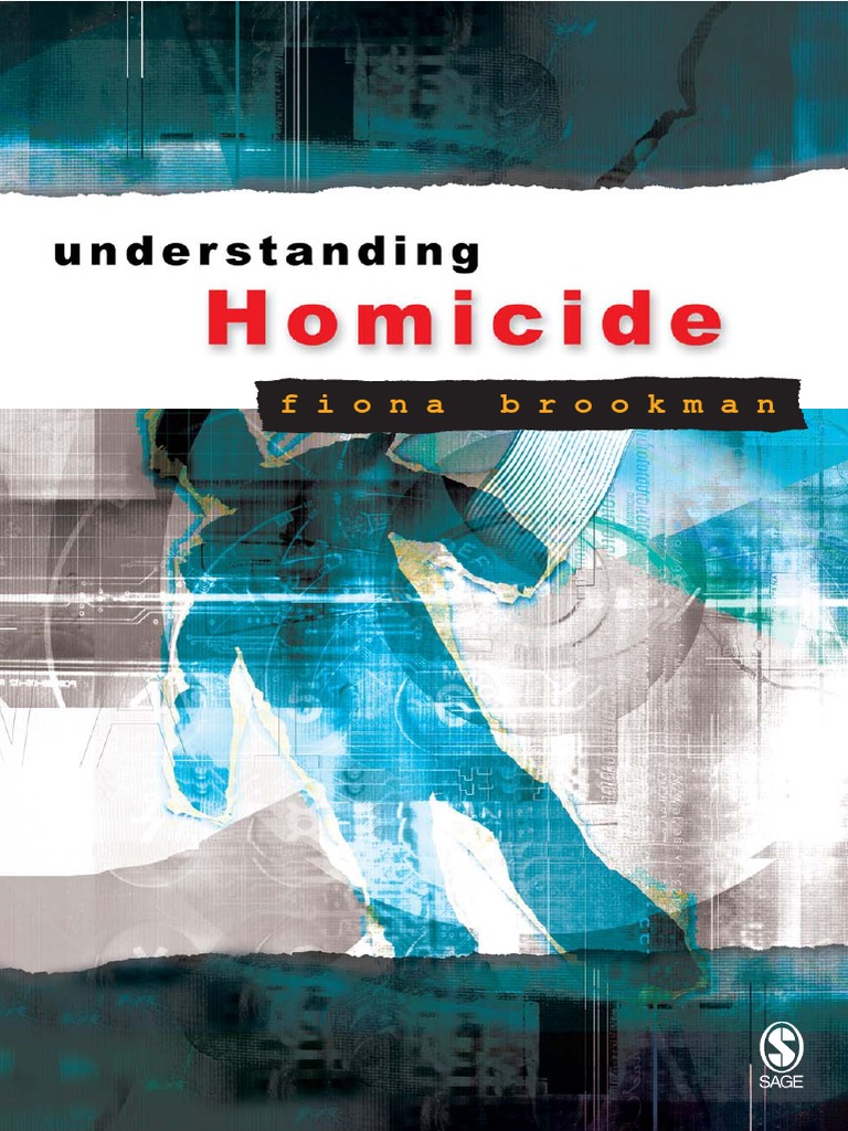 Understanding Homicide PDF Manslaughter Murder