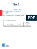 Notice No.2 Rules For The Manufacture Testing and Certification of Materials July 2