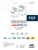 Operating Manual: Uninterruptible Power Supply