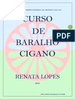 Curso de Baralho Cigano 1º E-book do Curso Avançado- Renata Lopes