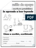 Cuadernillo de Apoyo Presilc3a1bico Se Aprende A Leer Leyendo 2 PDF