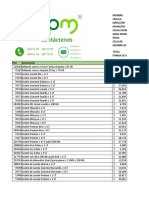 Formulario de entrega de productos con lista de productos