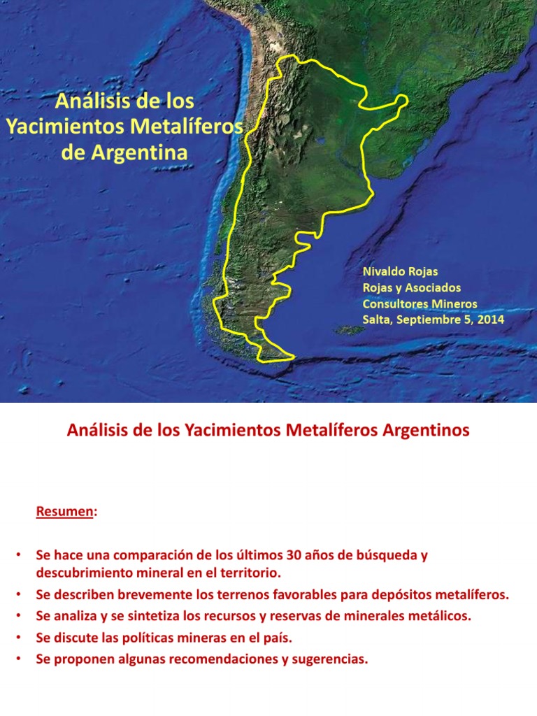 Nivaldo Rojas Mineria 2014 en Argentina 853 | PDF | Cobre | Minería