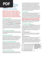 UX-9 Scout Instructions