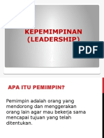 Kepemimpinan Leadership