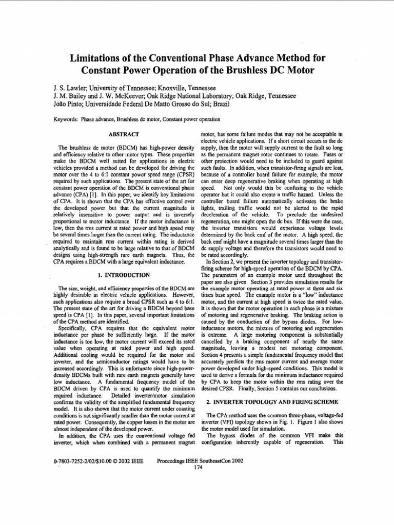 Limitations of The Conventional Phase Advance Method For Constan | PDF ...