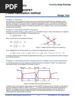 Fuji Power MOSFET Power Calculation Method: Design Tool