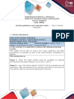 Activities guide and evaluation rubric - Writing Production.pdf