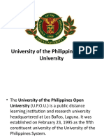 University of The Philippines Open University