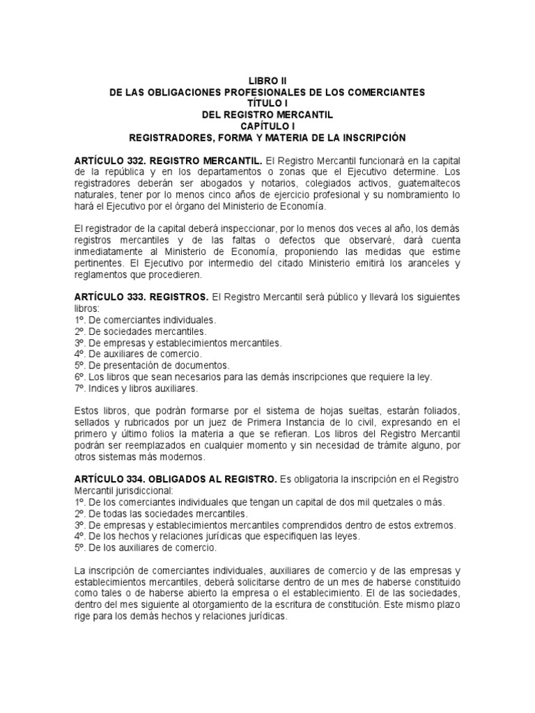 Codigo de Comercio Final PDF Sociedad