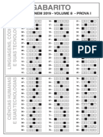 Simulado Enem 2019 - Volume 8 - Prova I