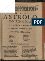 El Astrologo Fingido 0 PDF