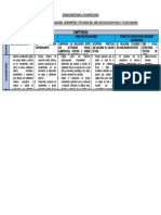 Matriz Educacion Fisica 1°