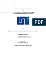 Elaboración de Encurtidos.