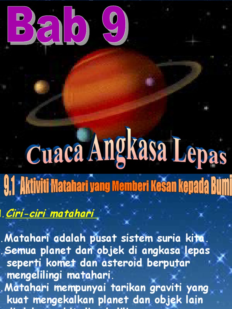 Bab 9 Cuaca Angkasa Lepas Pdf