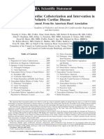 AHA Scientific Statement: Indications For Cardiac Catheterization and Intervention in Pediatric Cardiac Disease