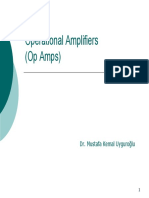 Operational Amplifiers (Op Amps) : Dr. Mustafa Kemal Uyguroğlu