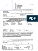 Unified Encroachment Permit Form 2011