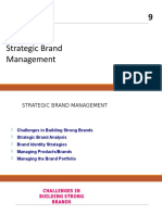 Strategic Brand Management: Chapter Nine
