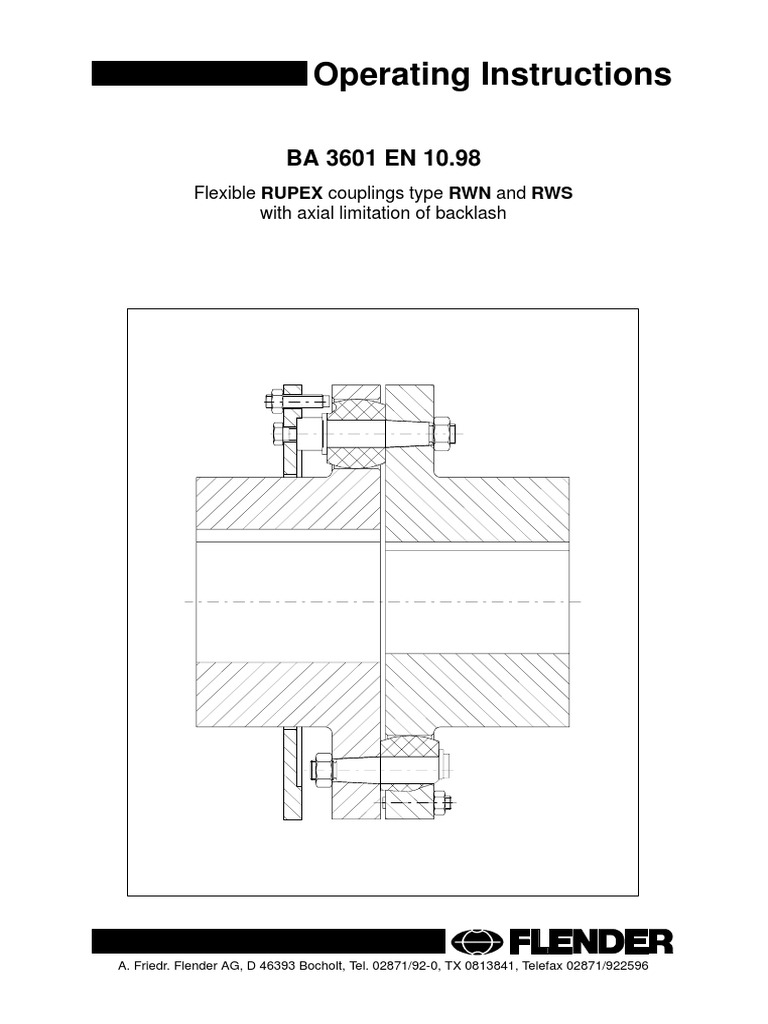 RUPEX Coupling RWN | Download Free PDF | Nut (Hardware) | Screw