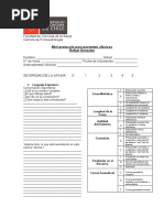 Test de Afasia MAST en Español | PDF | Artes del Lenguaje y Comunicación