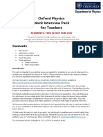 Teacher Mock Interview Pack 191210 46041 PDF