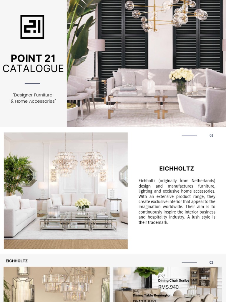 Point 21 Sales Catalogue Eichholtz Pdf Carpet Decorative Arts