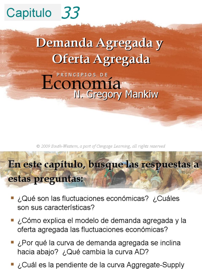 Capítulo 33 Demanda Agregada y Oferta Agregada | PDF | La demanda ...
