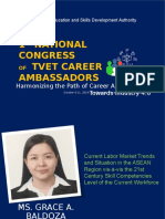 1 National Congress Tvet Career Ambassadors: Harmonizing The Path of Career Ambassadors Towards Industry 4.0