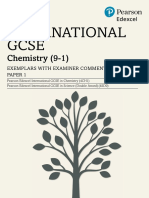 International GCSE Chemistry (9-1) Exemplars with Examiner Commentaries