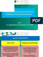 DR Dra Agusdini Banun, Apt, MARS - PENGELOLAAN SEDIAAN FARMASI - FARMAKOEKONOMI