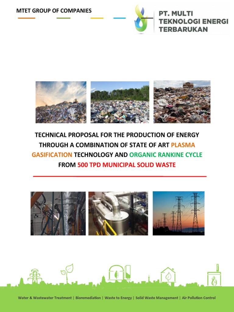 Plasma Gasification for Waste Energy | PDF | Gasification | Incineration