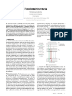 Fotoluminiscencia Reporte 