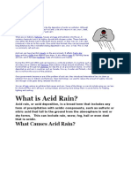 Introduction To Acid Rain