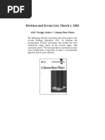 HSS Base Plate Design for Compression | PDF | Bending | Column