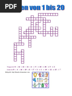 Zahlen Von 1 Bis 20 Arbeitsblatter - 3749