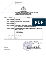 Sususnan Acara Latpra Ops KLC Candi 2020