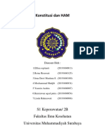 Konstitusi Dan HAM: S1 Keperawatan/ 2B Fakultas Ilmu Kesehatan Universitas Muhammadiyah Surabaya