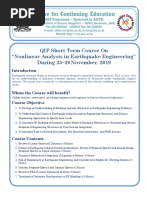 QIP-Nonlinear Analysis in Earthquate Engineering