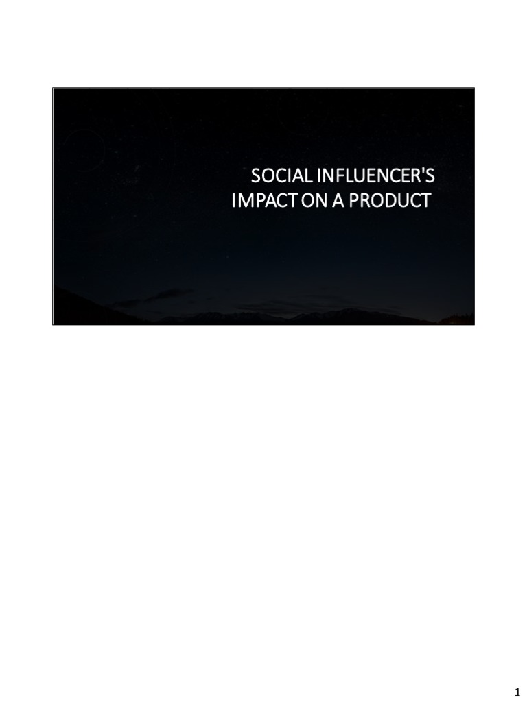 Influencer Marketing Impact on Brands | PDF | Brand | Social Media