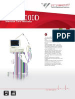 PG V5000D: Intensive Care Ventilator