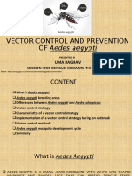 Vector Control and Prevention OF Aedes Aegypti: Uma Raghav